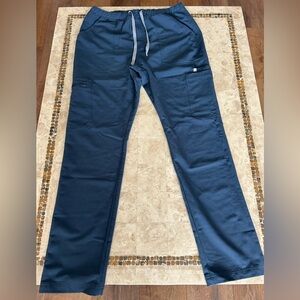 Figs Technical Collection Medical Scrub Pants Blue Women’s‎ Size L RN#142256